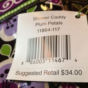 Vera Bradley shower candy NWT
